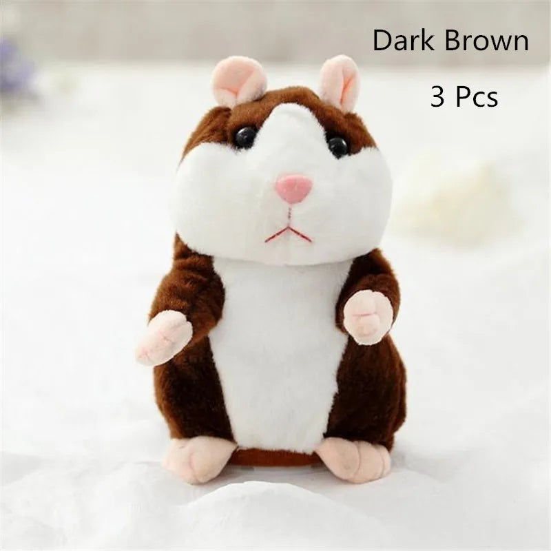 Talking Hamster Recording Voles Imitate Speak Sound Repeat Children Partner Plush Toy Stuffed & Plush Animals Gift Dropshipping