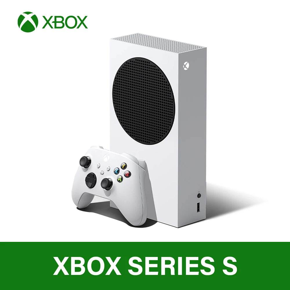 100% New Orginal Microsoft Xbox Series S 512G  Video nlocked Version Game Consoles Xbox Wireless Controller Console