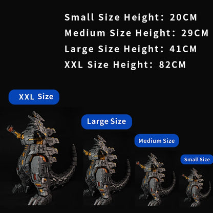 3D printing of super large mechanical Godzilla toy models, movable adult toys, home ornaments, movie Godzilla models