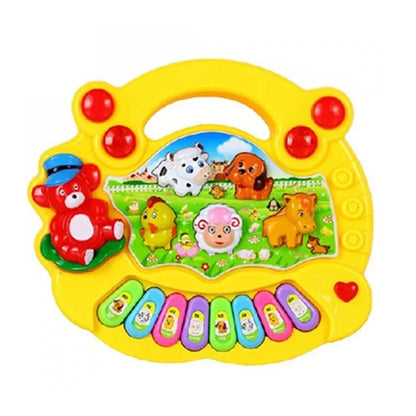 Baby Kids Musical Piano Toys Animal Farm Music Piano Educational Toys Instrument Development For Children Birthday Gift