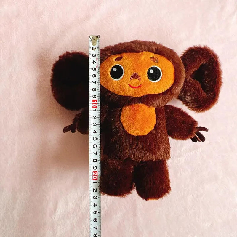 2023 Russia Movie Cheburashka Monkey Plush Toy чебурашка игрушка Stuffed Cartoon Doll Sleep Baby Toys For Kids Children Gift