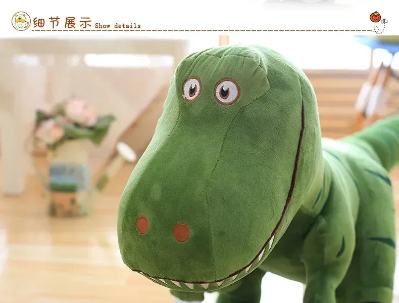 1pc 40-100cm New Dinosaur Plush Toys Soft Cartoon Tyrannosaurus Cute Stuffed Dolls for Birthday Gift Kawaii Peluche