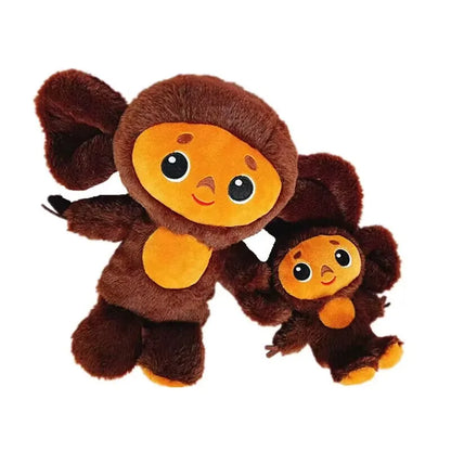 2023 Russia Movie Cheburashka Monkey Plush Toy чебурашка игрушка Stuffed Cartoon Doll Sleep Baby Toys For Kids Children Gift