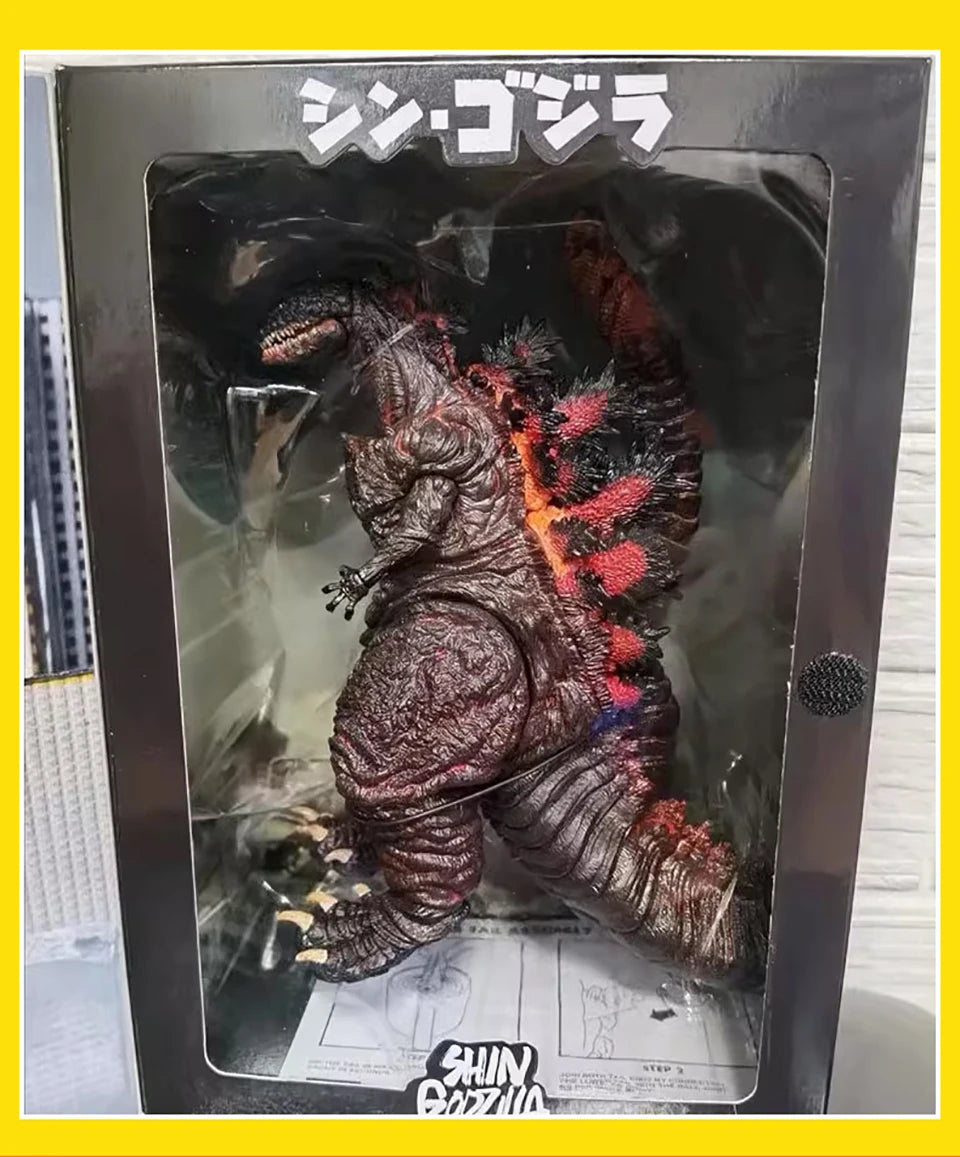 NECA Boxed Movie Version 2016 Real Godzilla High Quality PVC Material Mobile Movable Joint Deformable Handheld Models Toys Gift