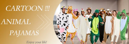 Giraffe Onesie Pajamas for Kids Adult Unisex Pijamas Family Look Matching Cute Costumes Halloween Cosplay One-piece Sleepwears