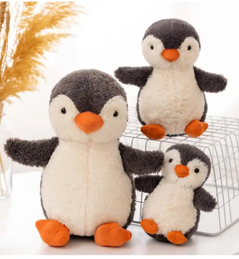 16cm Cute Warm Plush Toy Squishy Kawaii Penguin Sleeping Cute Plush Toy Animal Doll Adorable Plushie For Birthday Gift