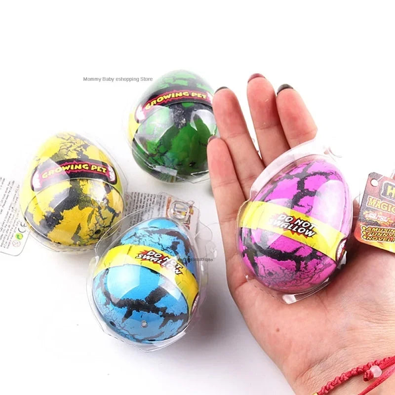 1pc Dinosaur Eggs Hatching in Water Mini Water Growing Animal Eggs Dinosaur Grow Egg Novelty Educational Toys for Kids Gift