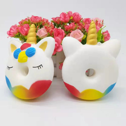 Jumbo Squishy Kawaii Animal Unicorn Cake Deer Panda Squishies Slow Rising Stress Ball fidget toys Squeeze food Toys for Kids