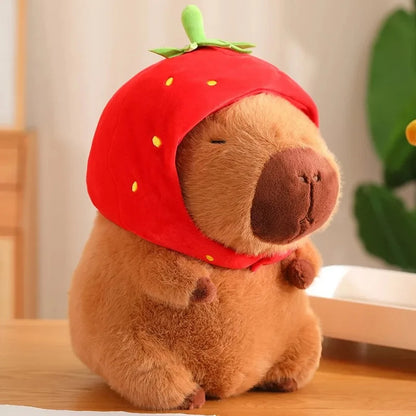 23cm Capybara Plush Toy Simulation Capibara Anime Fluffty Toy Cute Doll Stuffed Animals Soft Plush Doll Christmas Gifts for Kids