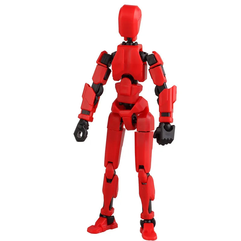 Multi-Jointed Movable Shapeshift Robot 2.0 3D Printed Mannequin Dummy 13 Action Figures Toys Kids Adults Parent-children Games