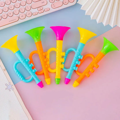 Baby Music Toys Children Early Montessori Educational Toy Colorful Musical Instruments Games for Kids Trumpet Random Color