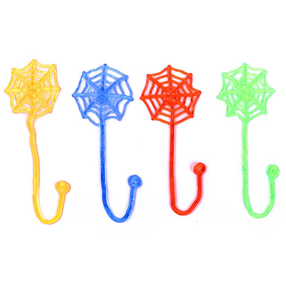 1-10pcs Sticky Spider Web Soft Elastically Stretchable Climbing Toys  for Kids Birthday Party Favors Halloween Party Stress Toy