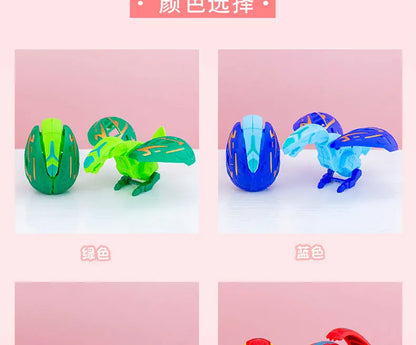 Children Deformed Dinosaur Egg Toy Kid Simulation Dinosaur Deformation Egg Boy Mini Deformed Twisted Egg Kindergarten Small Gift