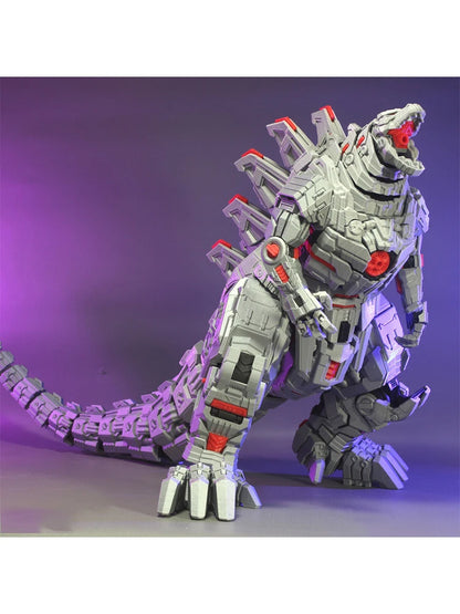 3D printing of super large mechanical Godzilla toy models, movable adult toys, home ornaments, movie Godzilla models